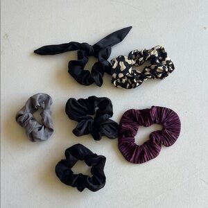 Stylish Hair Scrunchies Lot of 6 items